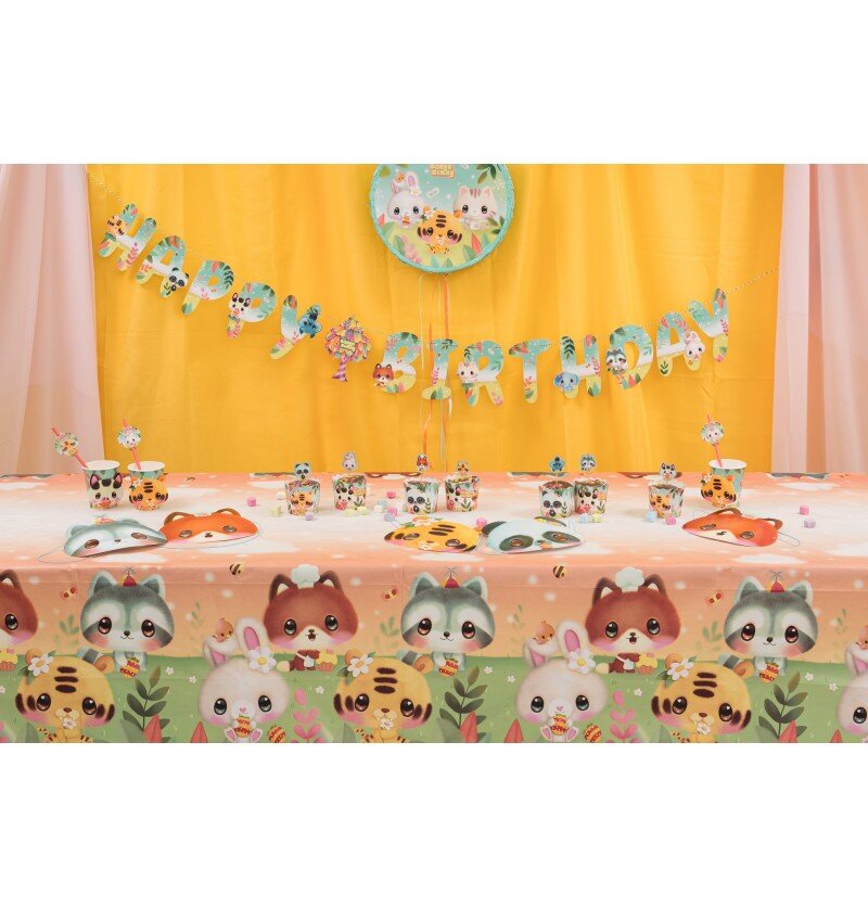 Bangoberry - Borddug af papir 136 × 228 cm