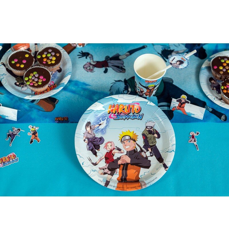 Naruto - Tallerkener 8 stk