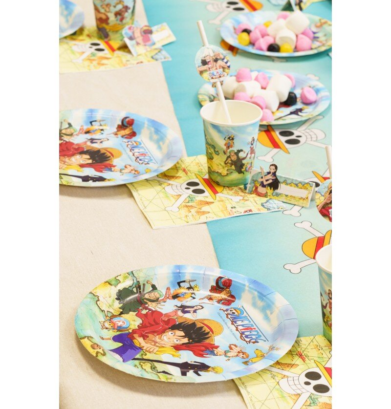 One Piece - Tallerkener 8 stk