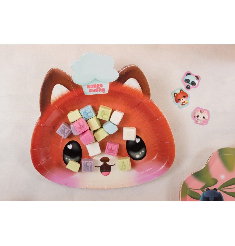 Bangoberry - Fuzzy Fox paptallerkener 8 stk
