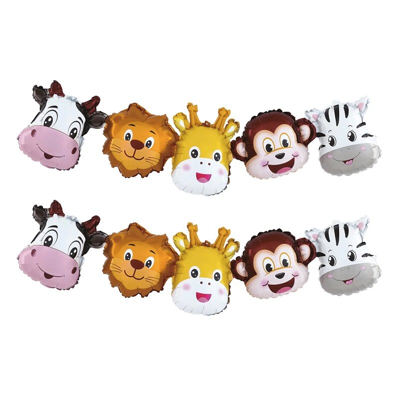 Safaridyr Ballongguirlande 2 meter