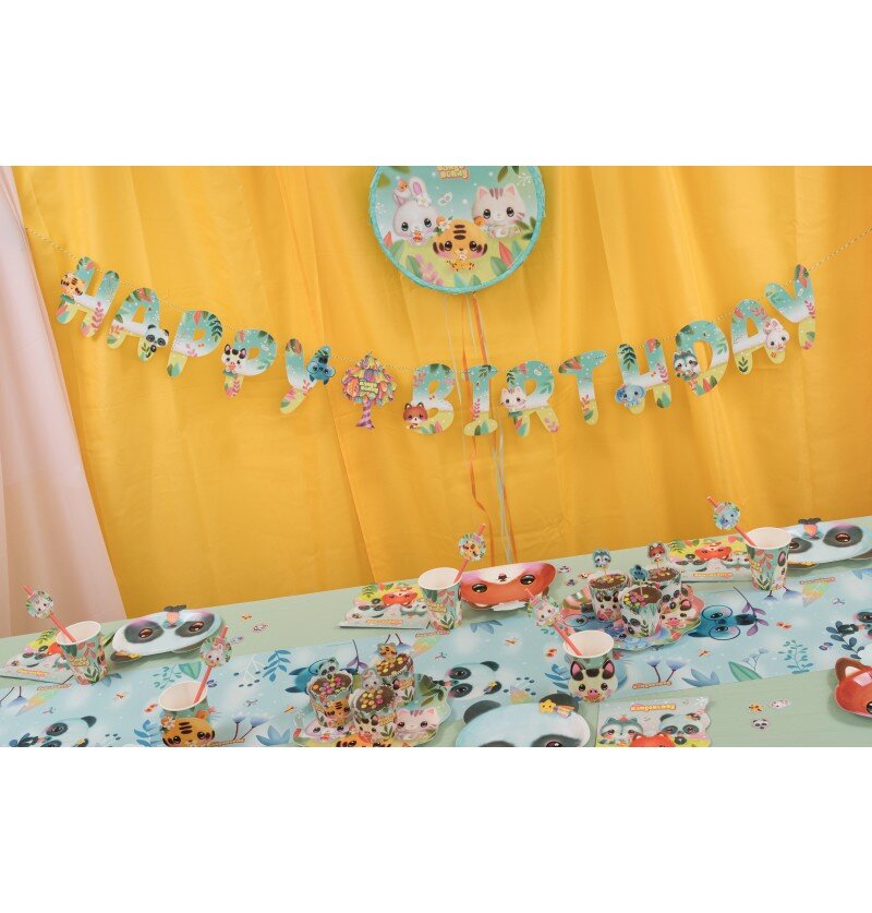 Bangoberry - Guirlande Happy Birthday 2 meter