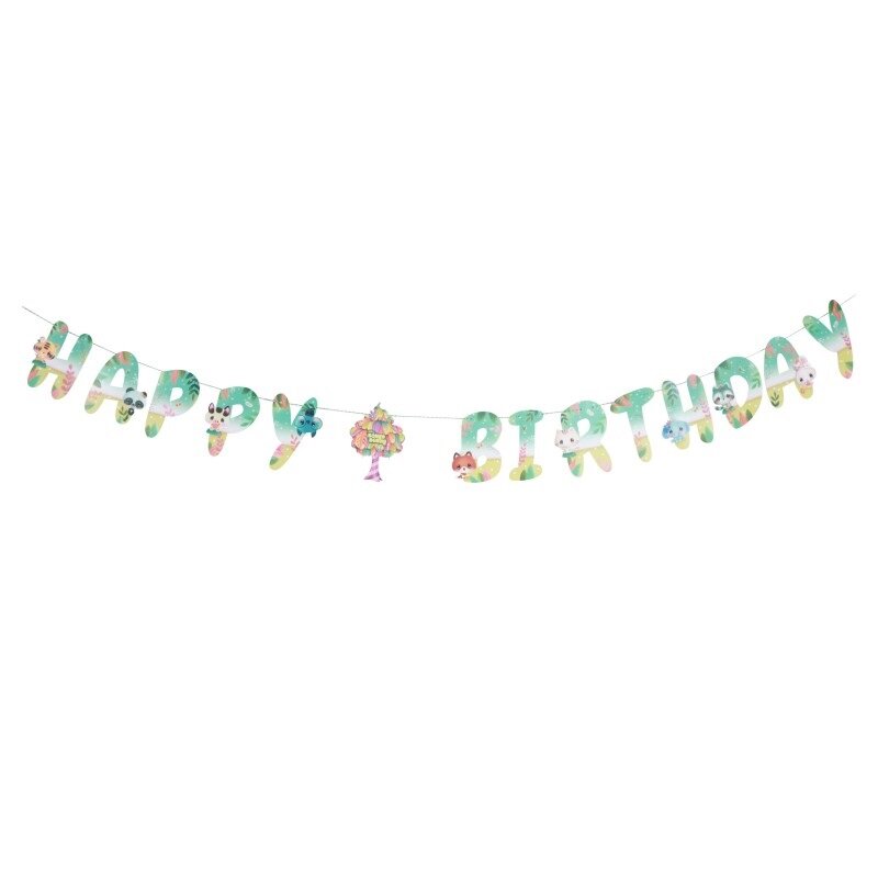 Bangoberry - Guirlande Happy Birthday 2 meter