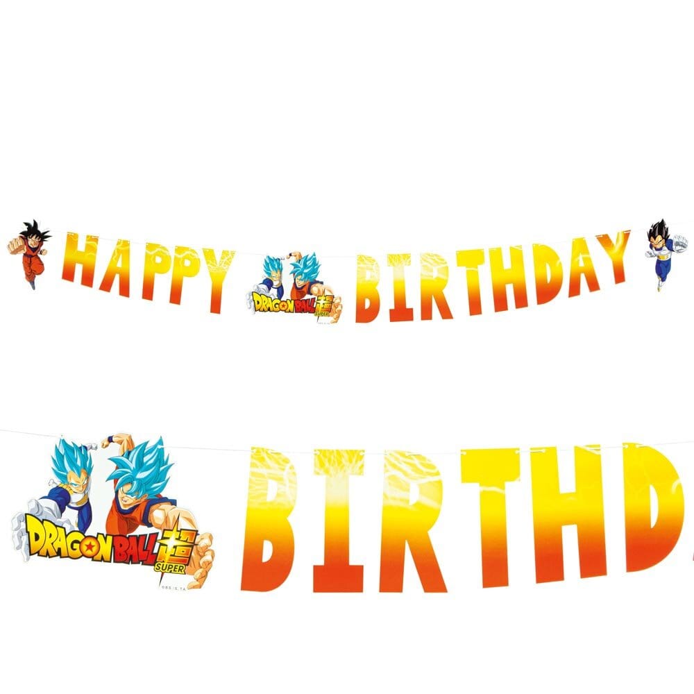 Dragon Ball - Guirlande Happy Birthday 200 cm