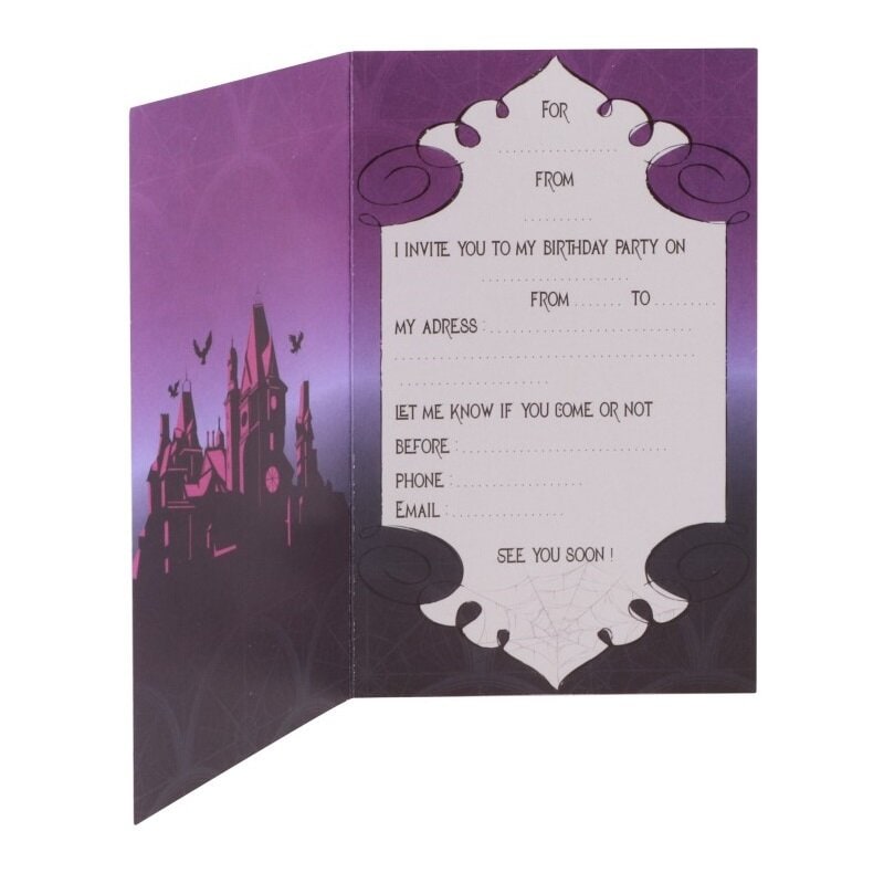 Wednesday - Invitationskort 8 stk