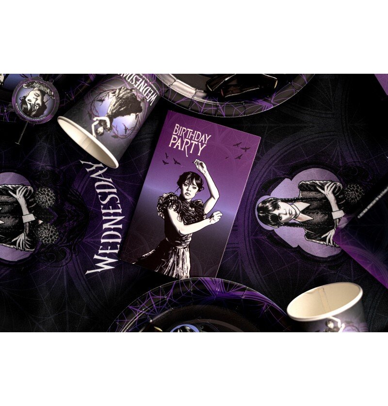 Wednesday - Invitationskort 8 stk