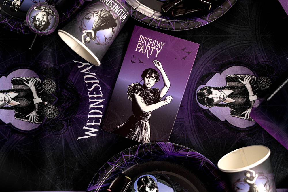 Wednesday - Invitationskort 8 stk