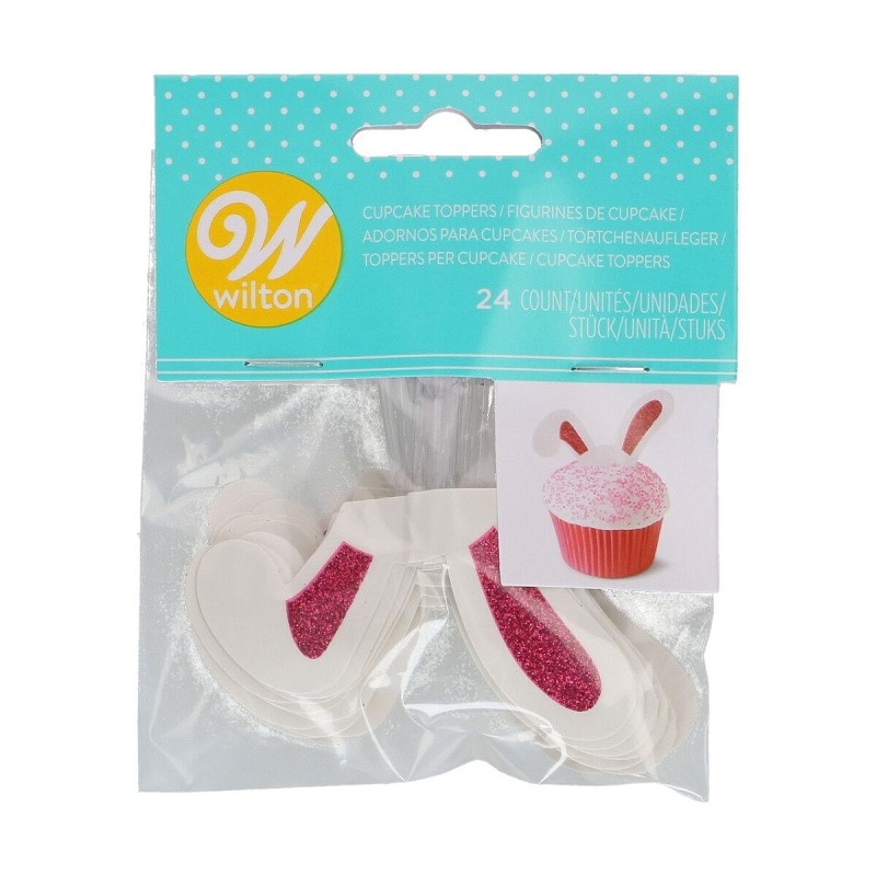 Wilton - Cake Toppers Kaninører 24 stk