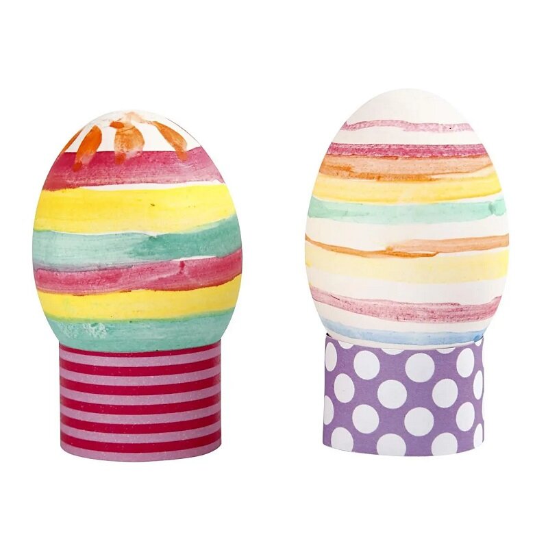 Æggeholder med farvepalet – Perfekt til at male påskeæg