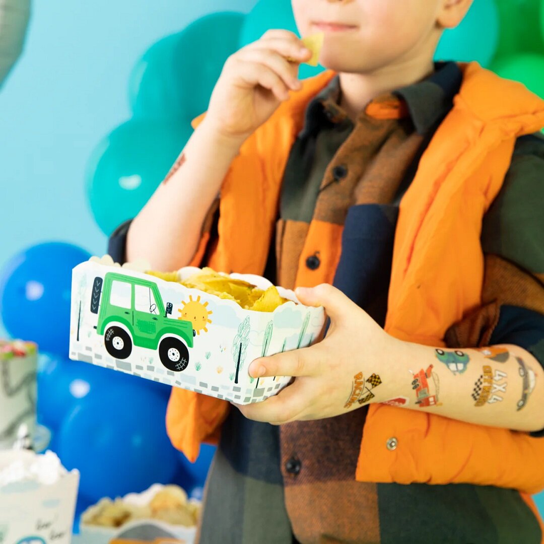 Køretøj Snacksbokse 3 stk