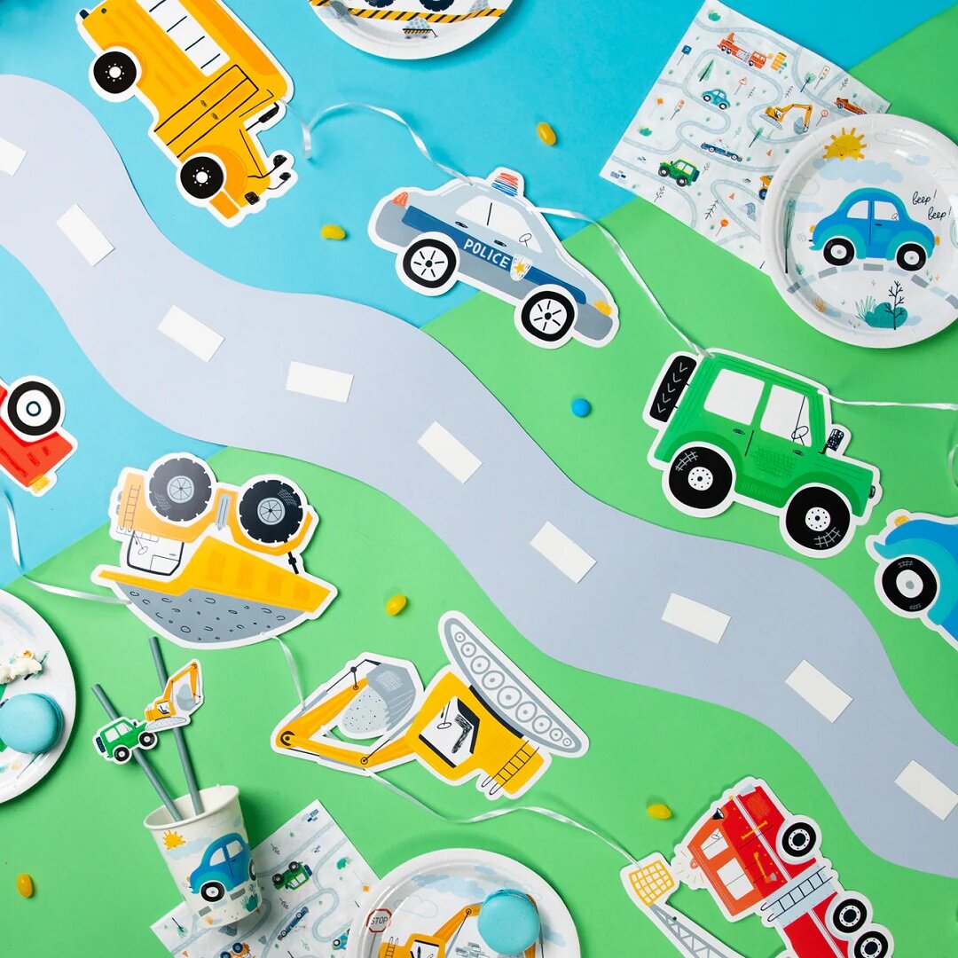 Køretøj Guirlande 250 cm