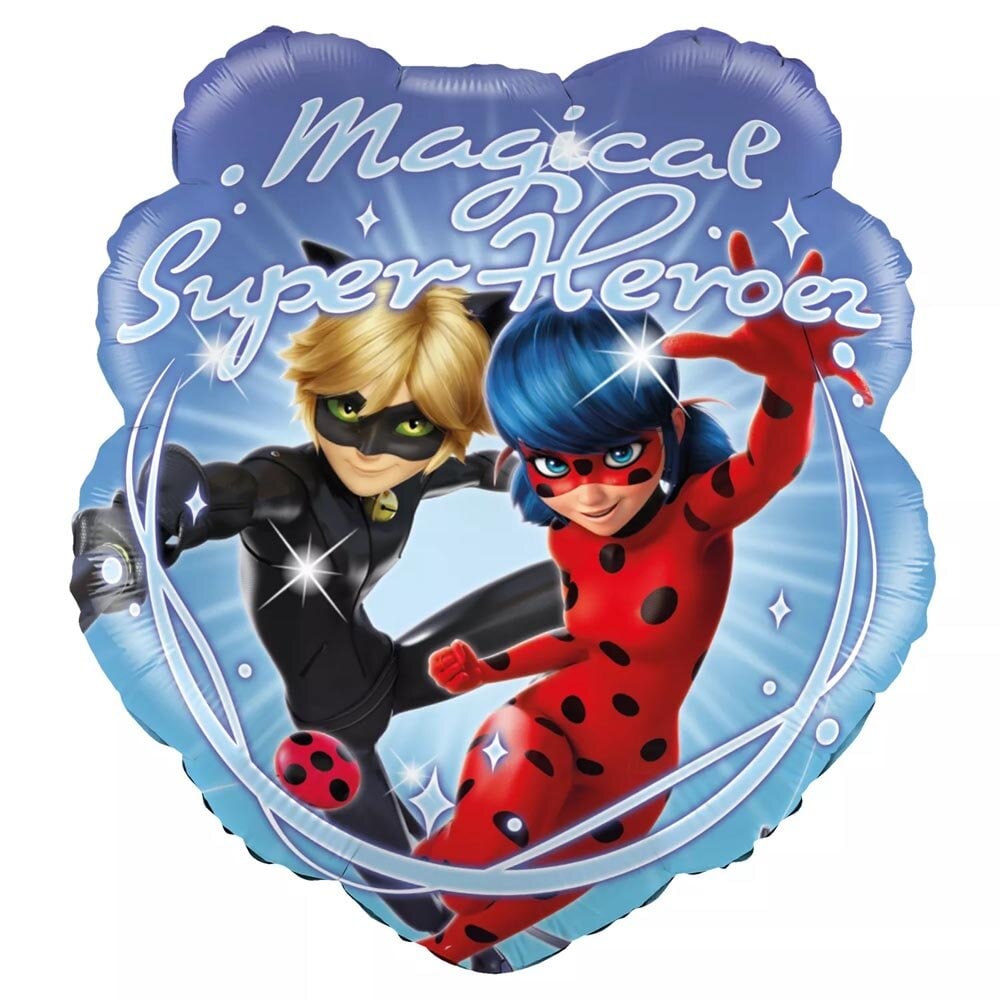 Miraculous Ladybug - Folieballon Super Heroes 54 cm