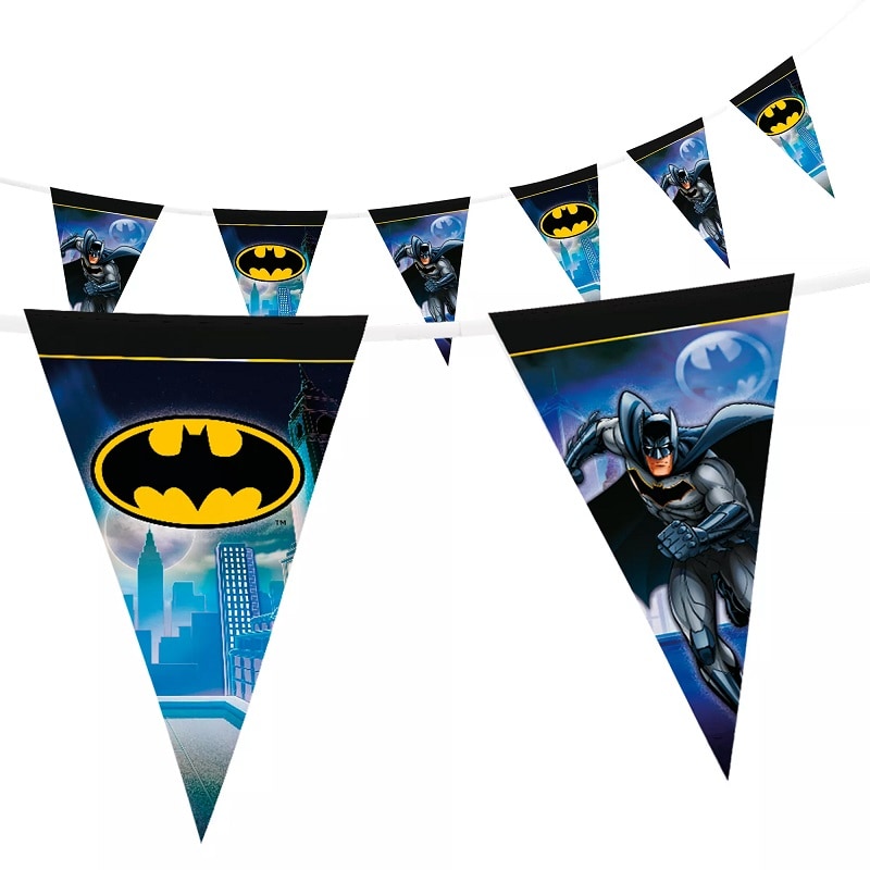 Batman - Flagguirlande 5 meter