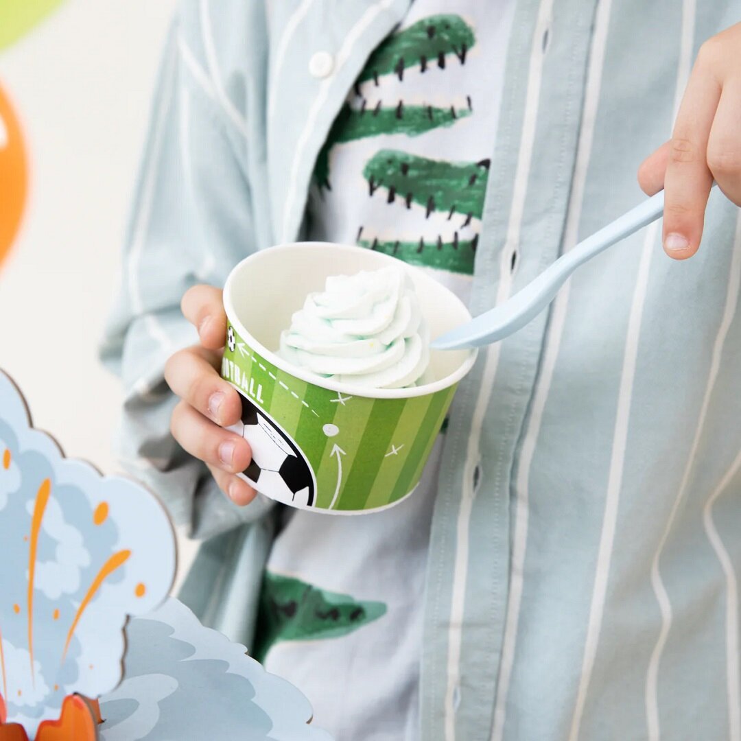 Fodbold Isbægre 6 stk