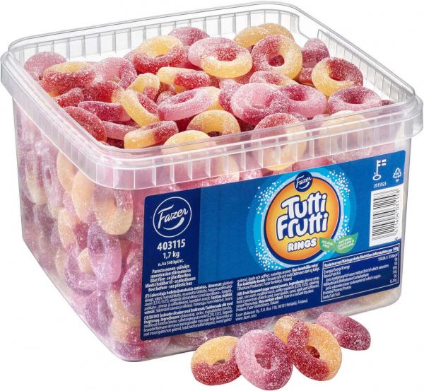 Tutti Frutti Ringe Storkøb 1,7 kg