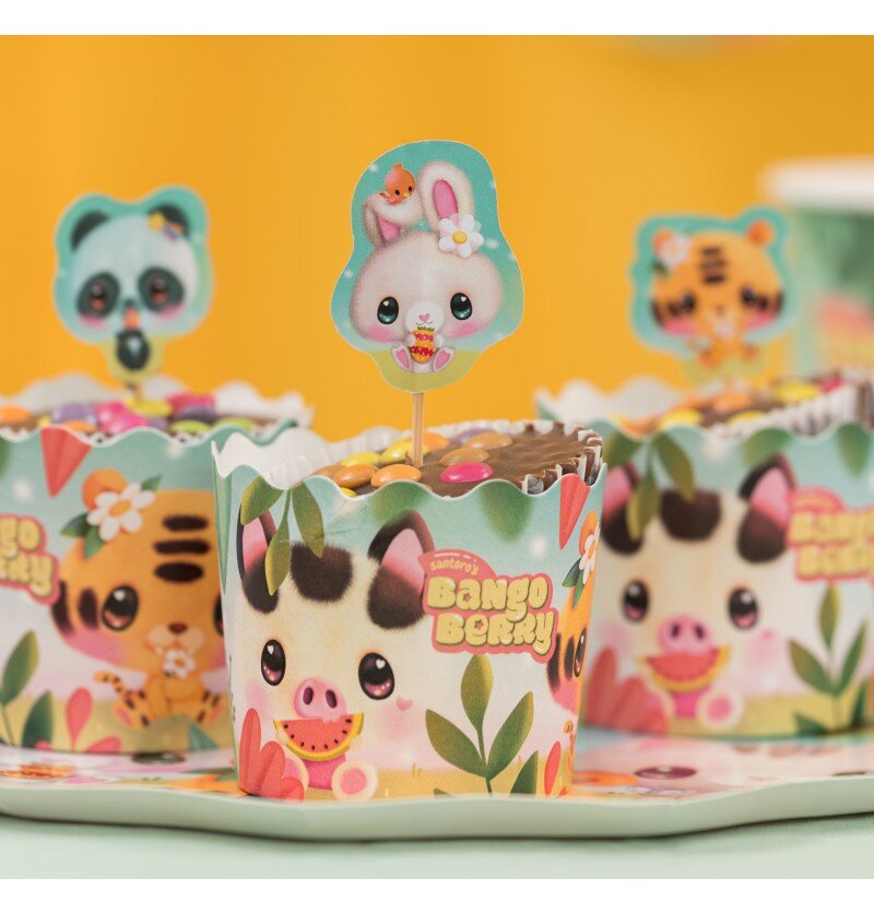 Bangoberry - Cake toppers 8 stk