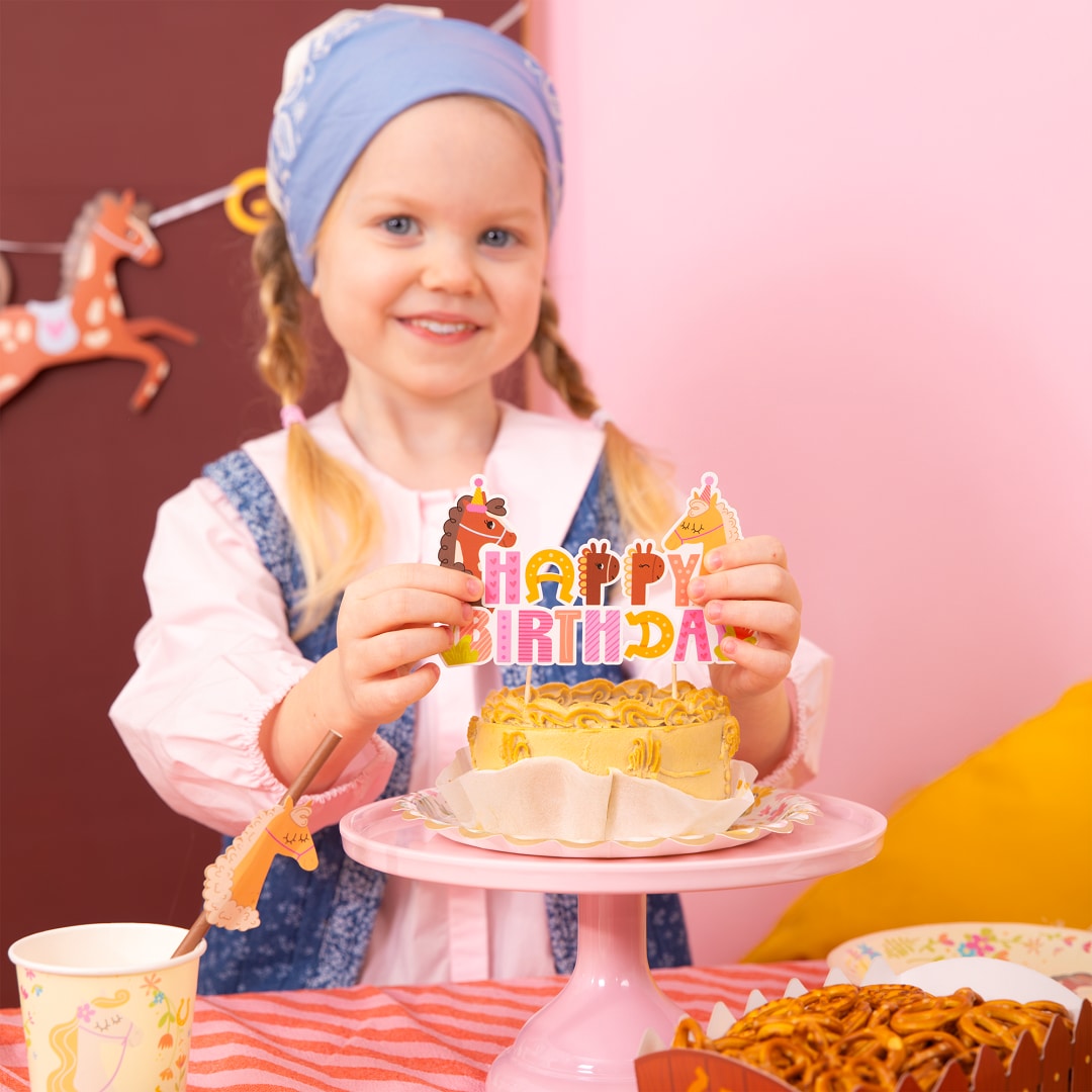 Heste - Kagedekoration