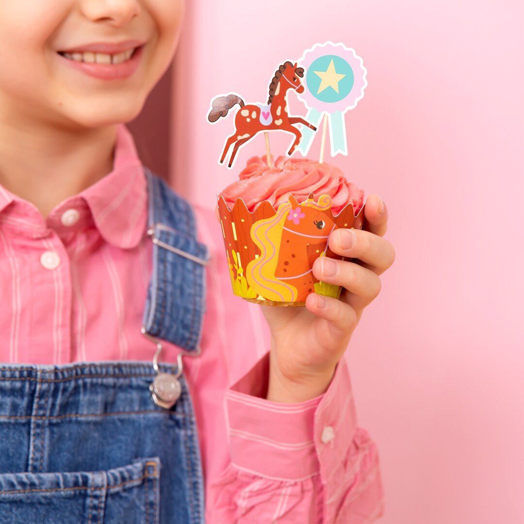 Heste - Cake Toppers 9 stk