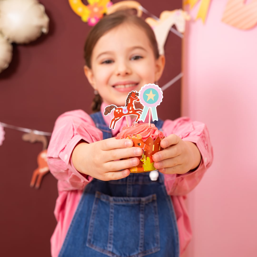 Heste - Cake Toppers 9 stk