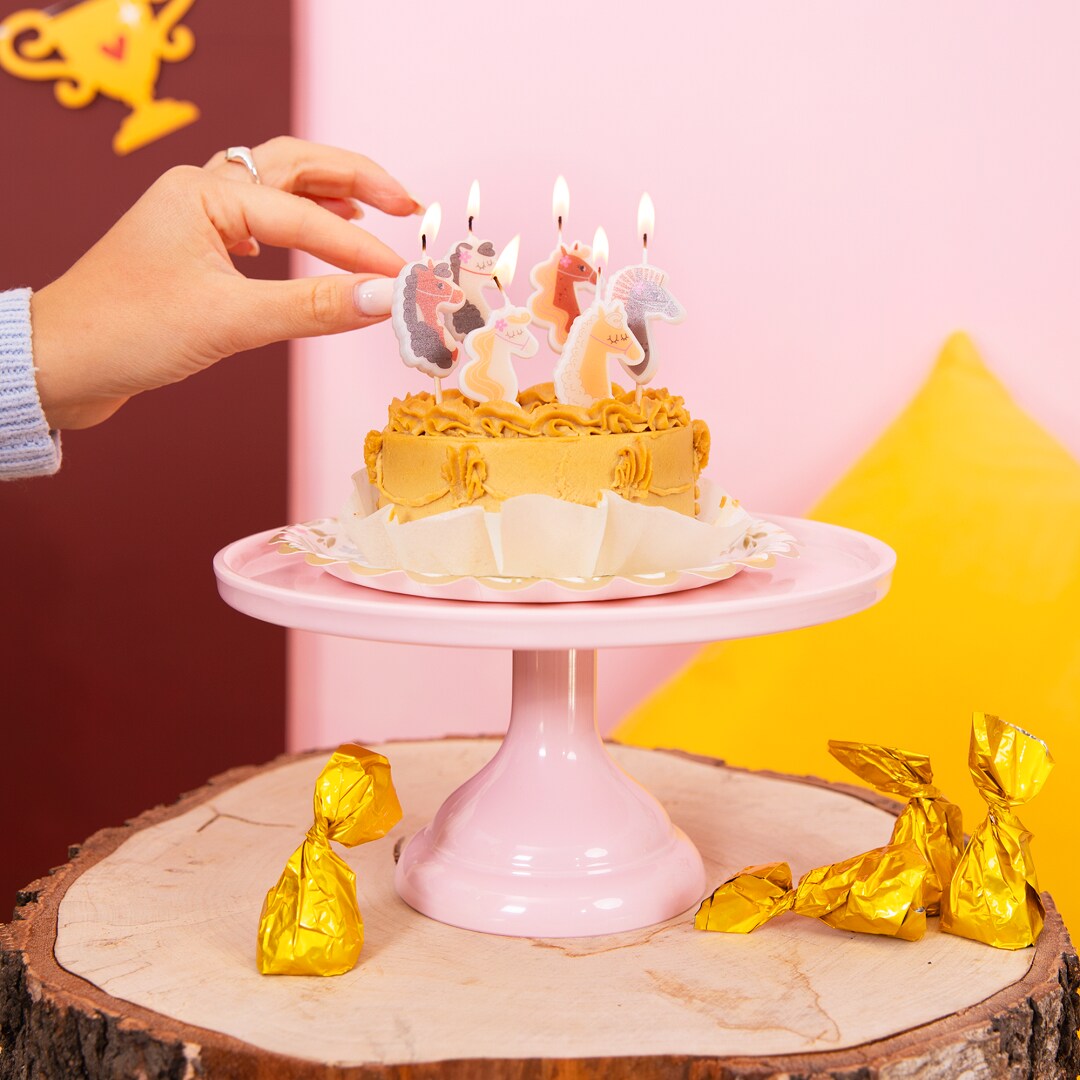 Heste - Kagelys 6 stk