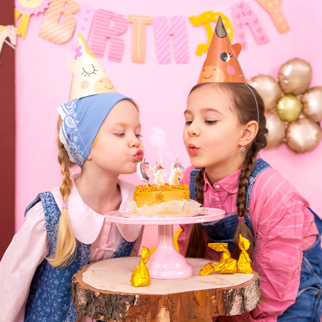 Heste - Kagelys 6 stk