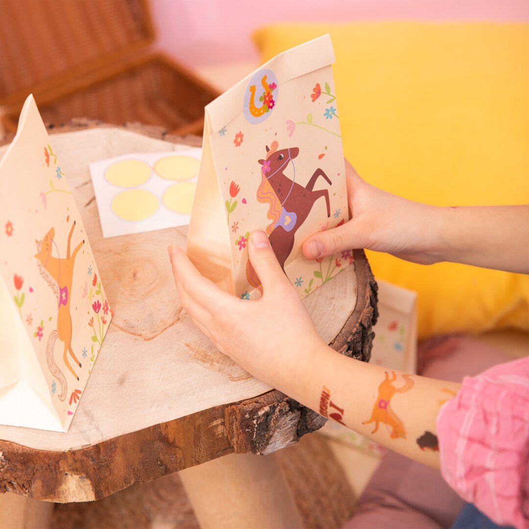 Heste - Slikposer 6 stk