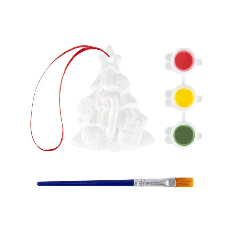 DIY-sæt Gipsfigur Juletræ