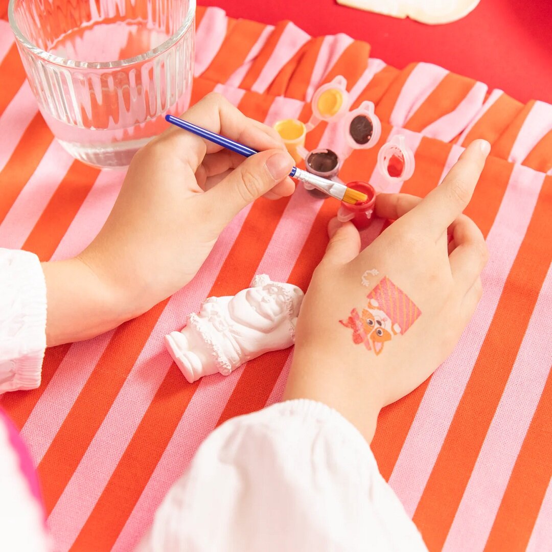 DIY-sæt Gipsfigur Julemand