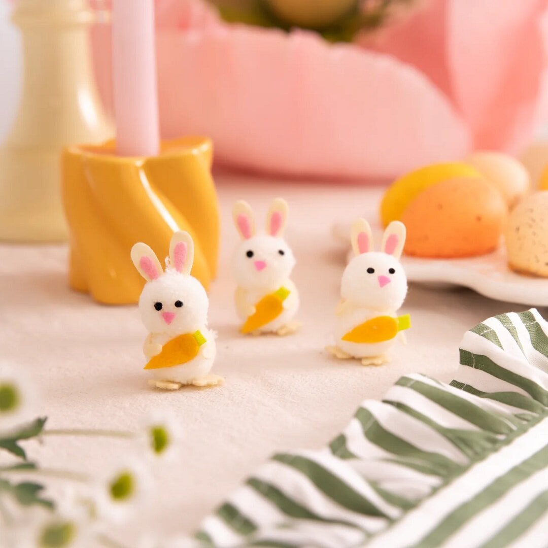 Påskeharer 5,5 cm, 3 stk