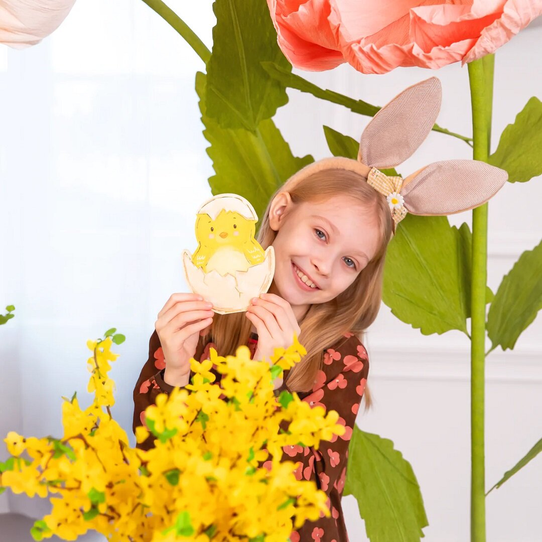 Påskeservietter kyllinger 10 stk