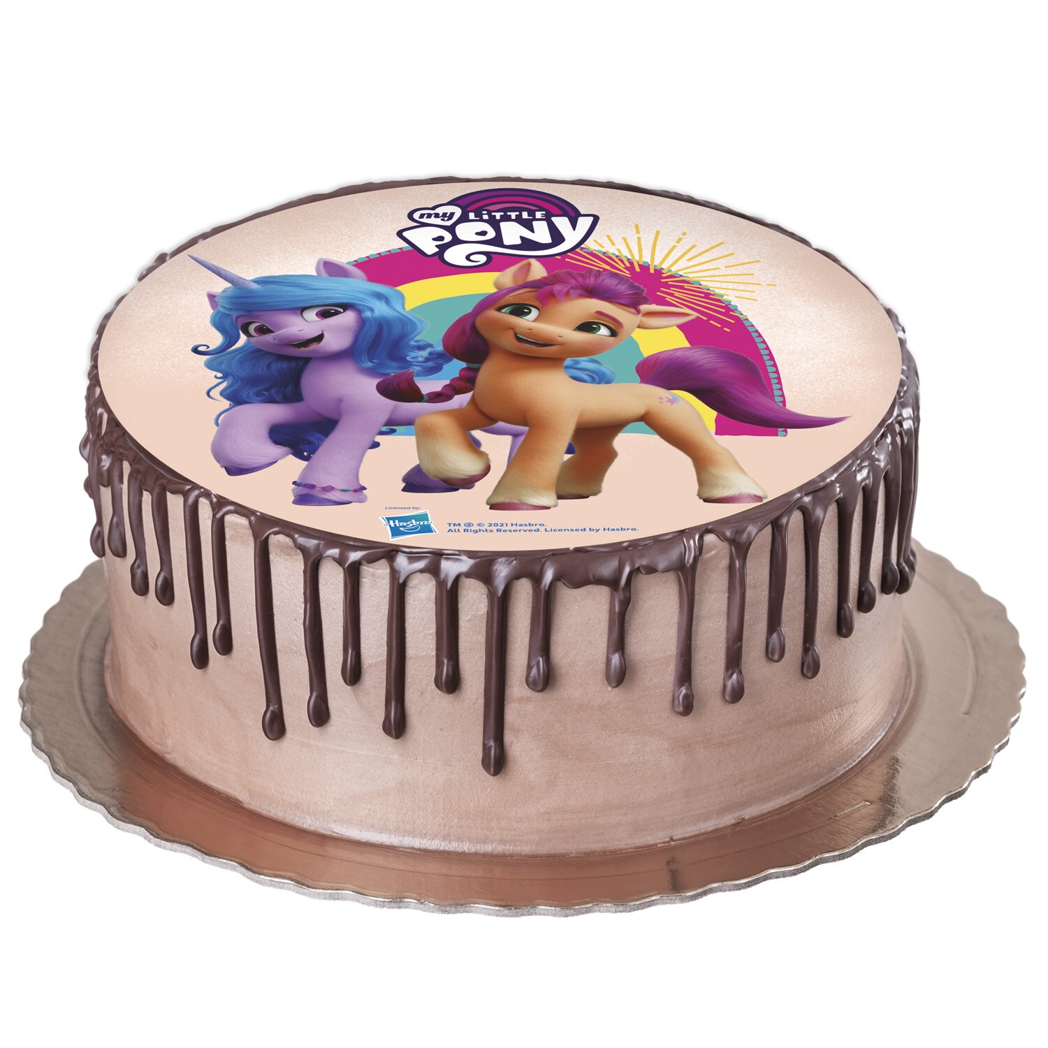 Kageprint My Little Pony - Vaffelpapir 20 cm