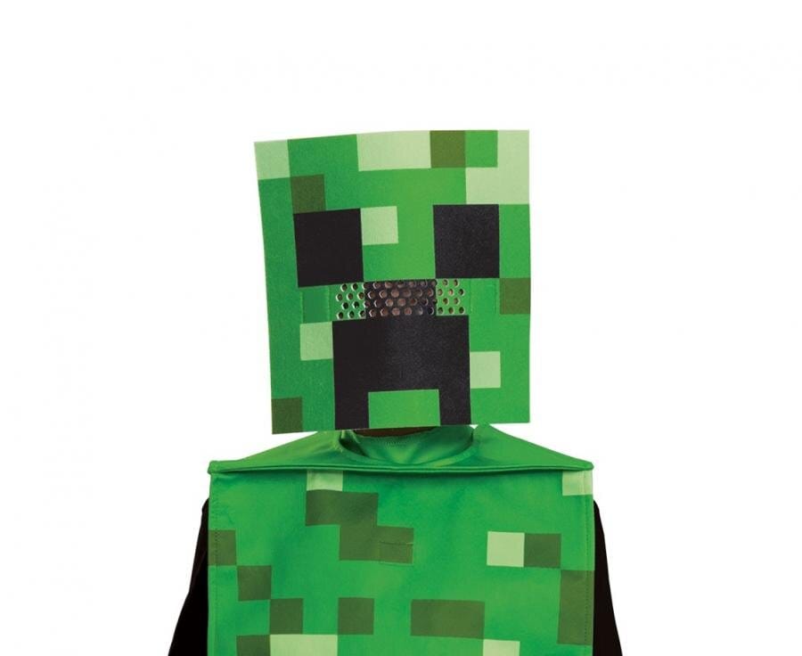 Minecraft Creeper Basic Kostume 4-6 år