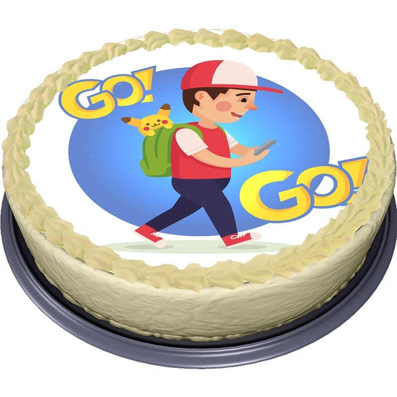 Go Go! - Sukkerprint 20 cm