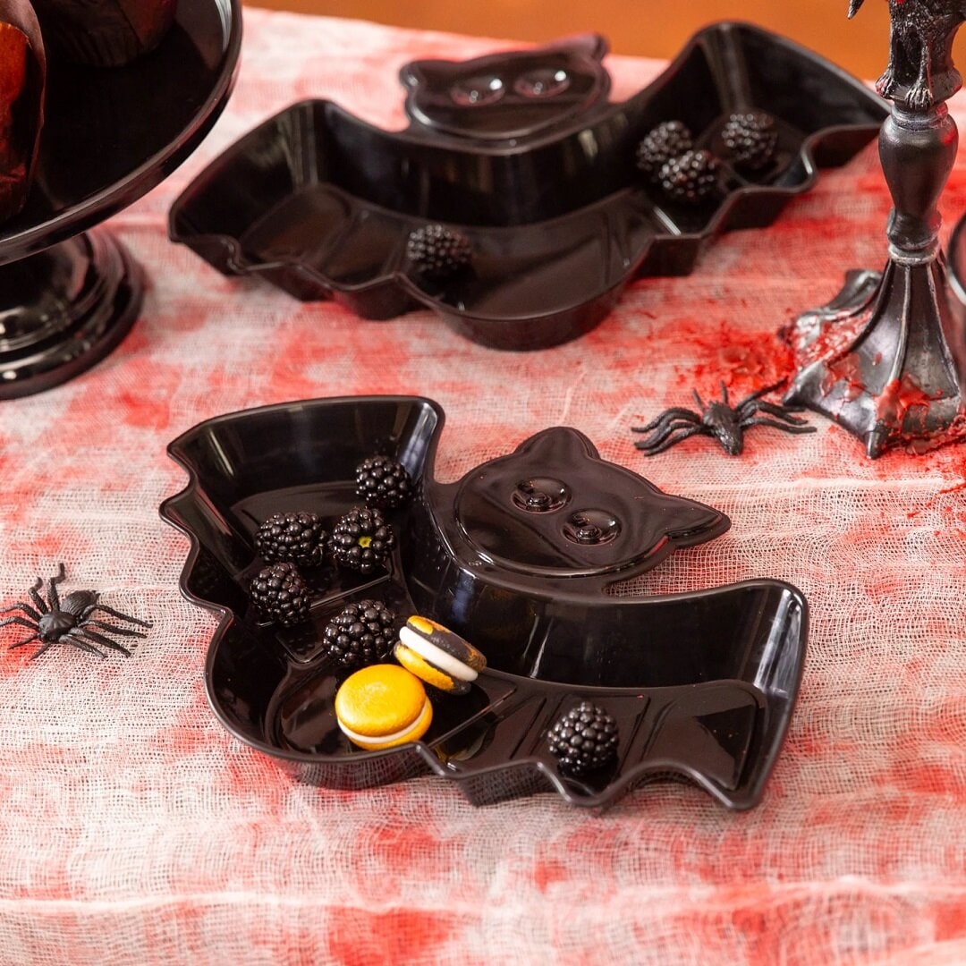 Snackfad Flagermus 18,5 x 28,5 cm