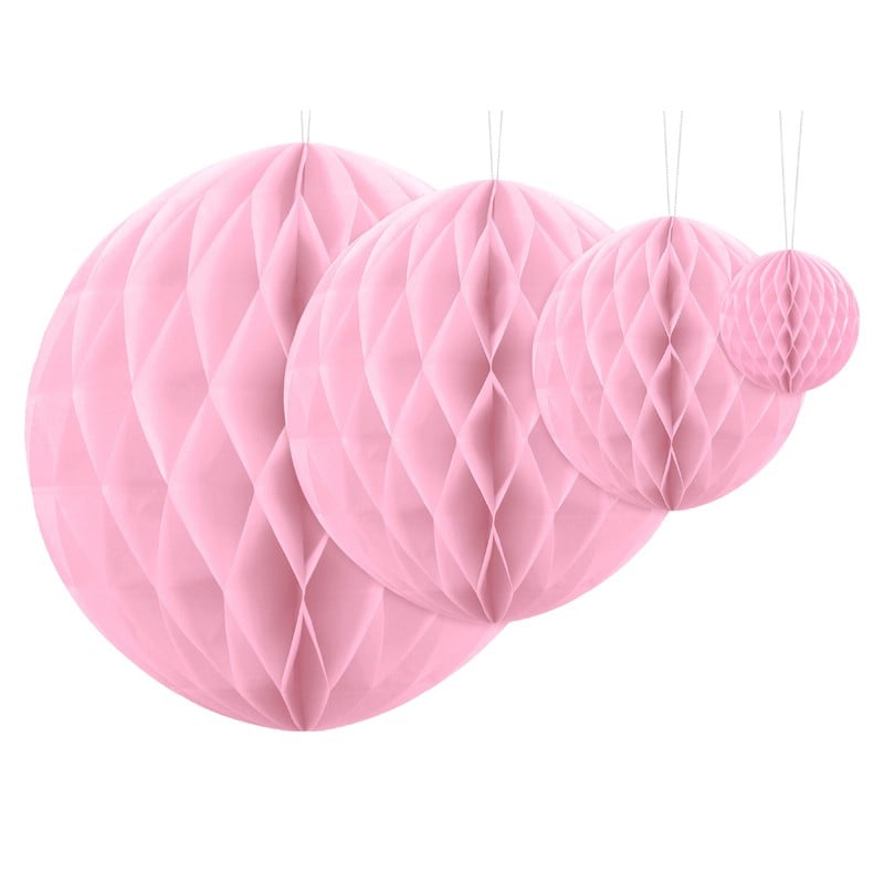 Honeycomb Lyserød