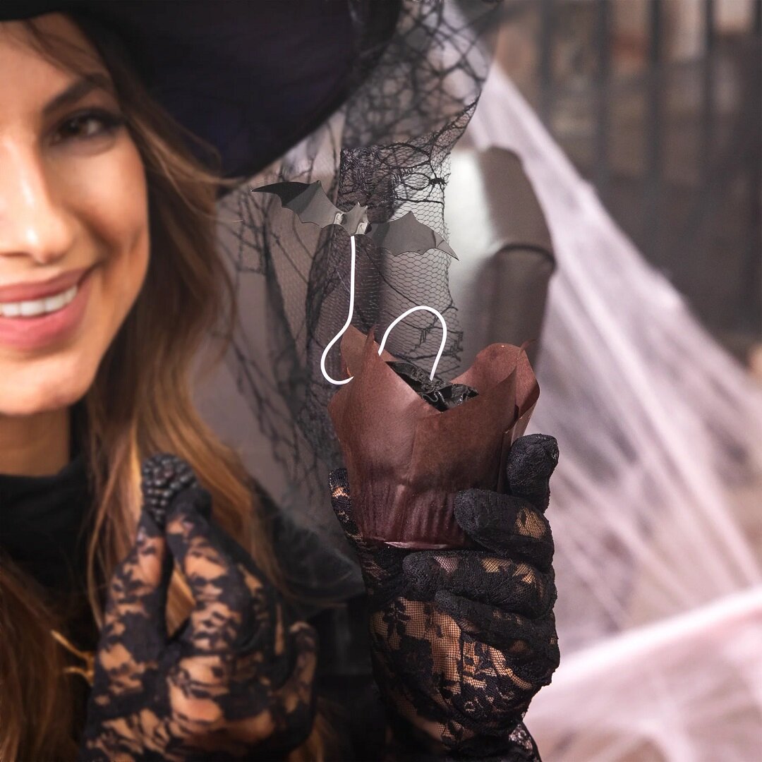 Cake Toppers Flagermus 6 stk