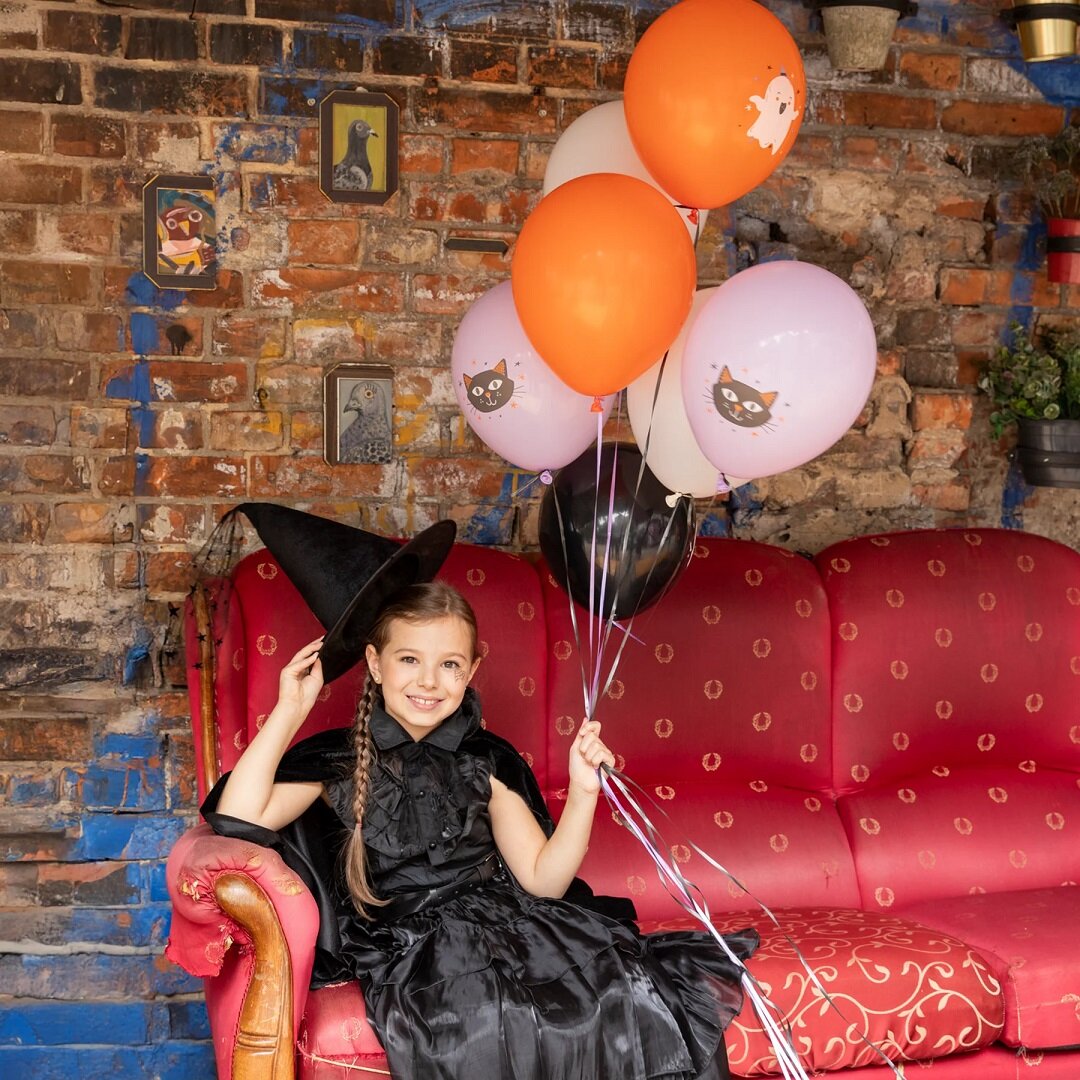 Halloweenballoner 8 stk