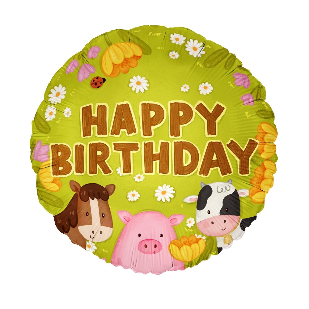 Bondegård Folieballon 45 cm