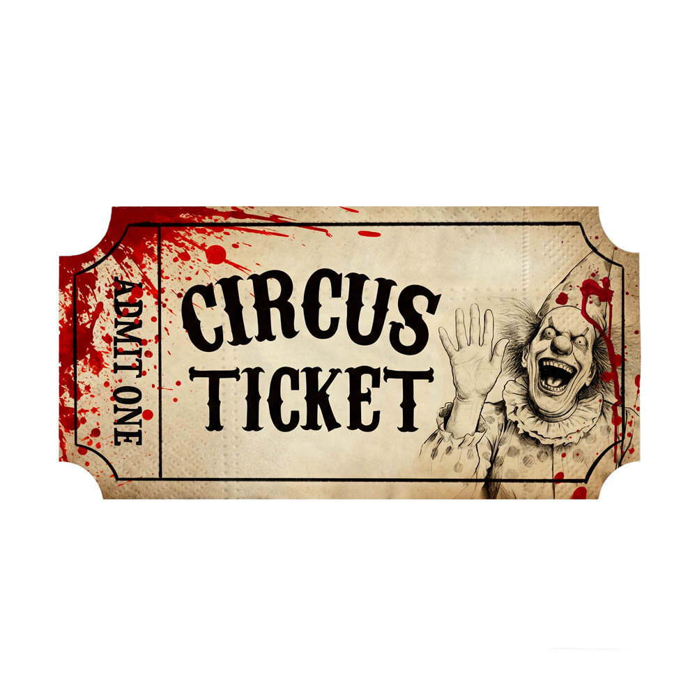 Halloween Freak Show Servietter 12 stk