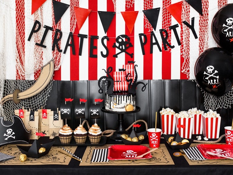 Pirates Party, Balloner 6-pack