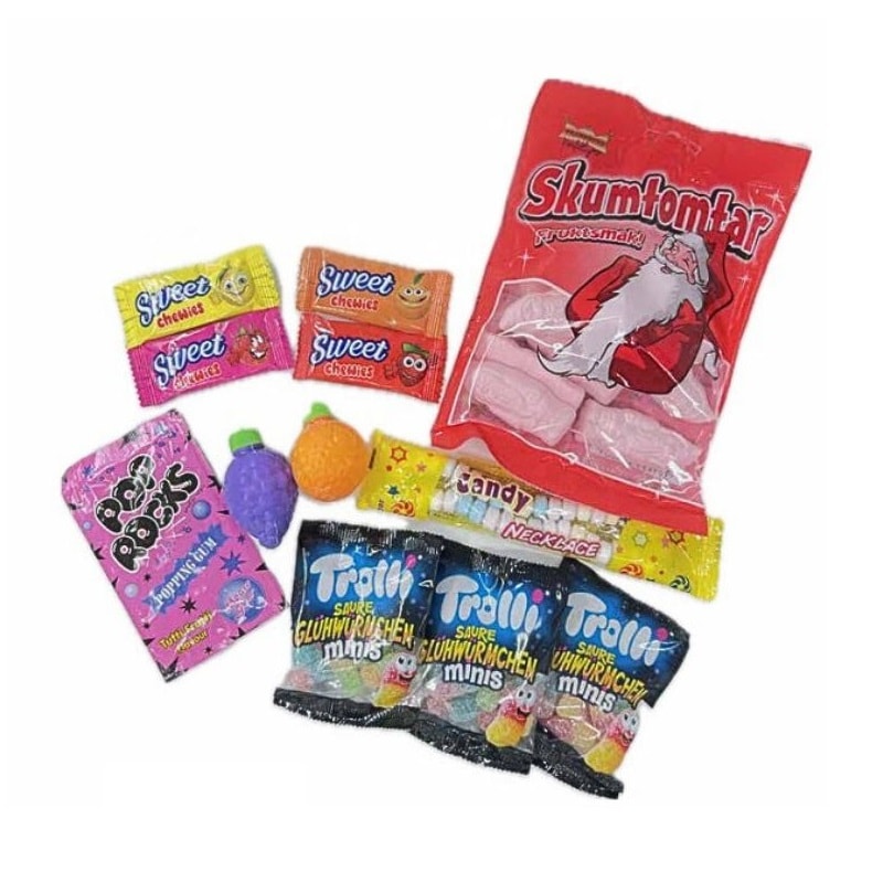 Julehus med slik 234 gram