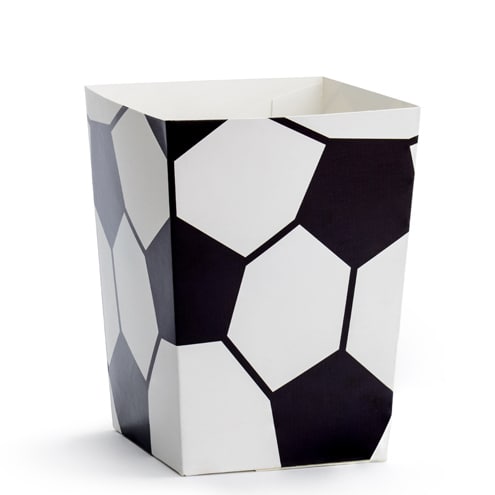 Fodbold - Popcorn Bægre 6 stk