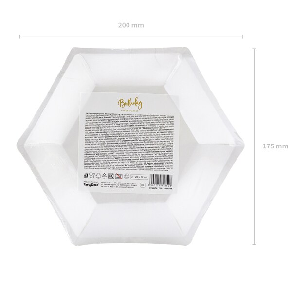 Guld 30 år - Tallerkener 6 stk