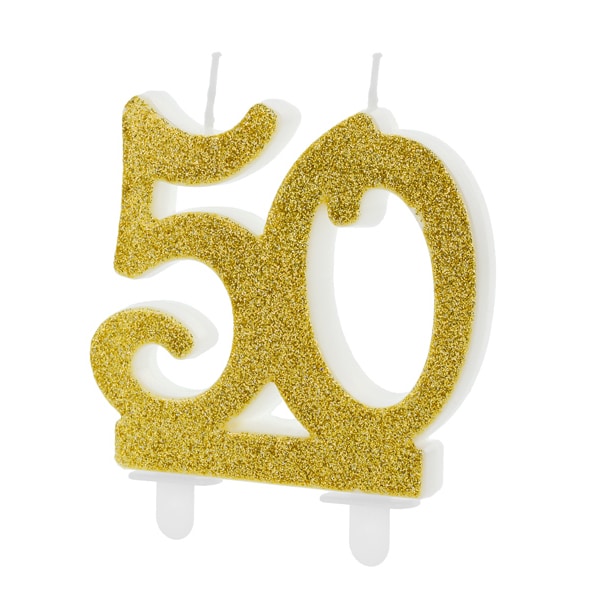 Kagelys Guld - 50 år 7,5 cm