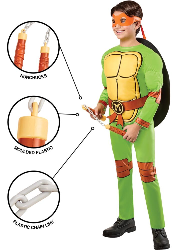 Ninja Turtles Nunchucks - Michelangelo-