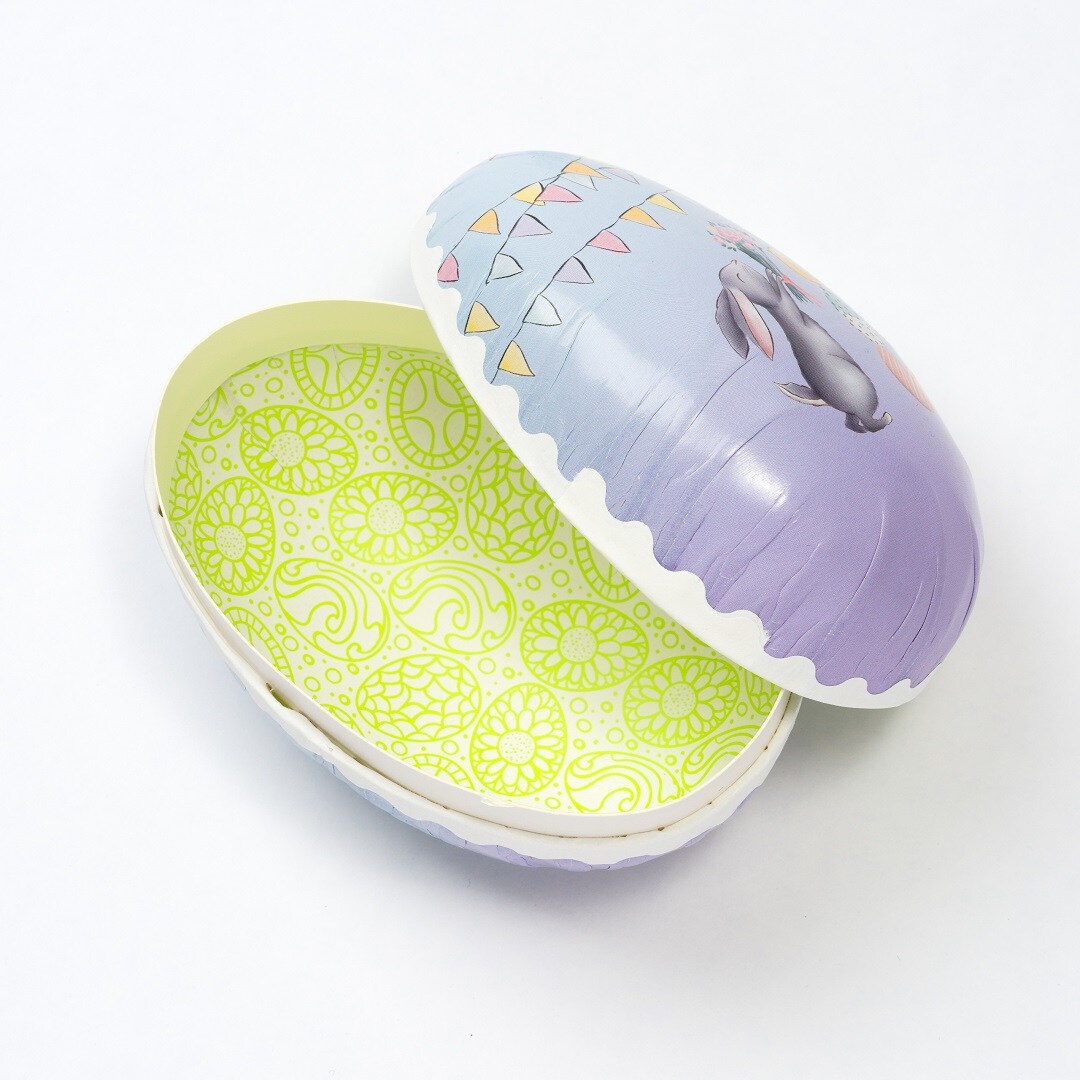 Påskeæg i pastelfarver 15 cm