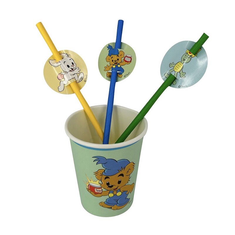 Bamse Sugerør 10 stk