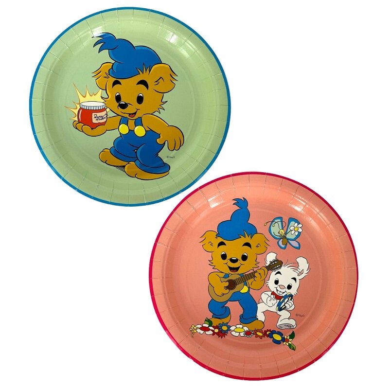 Bamse Tallerkener 8 stk