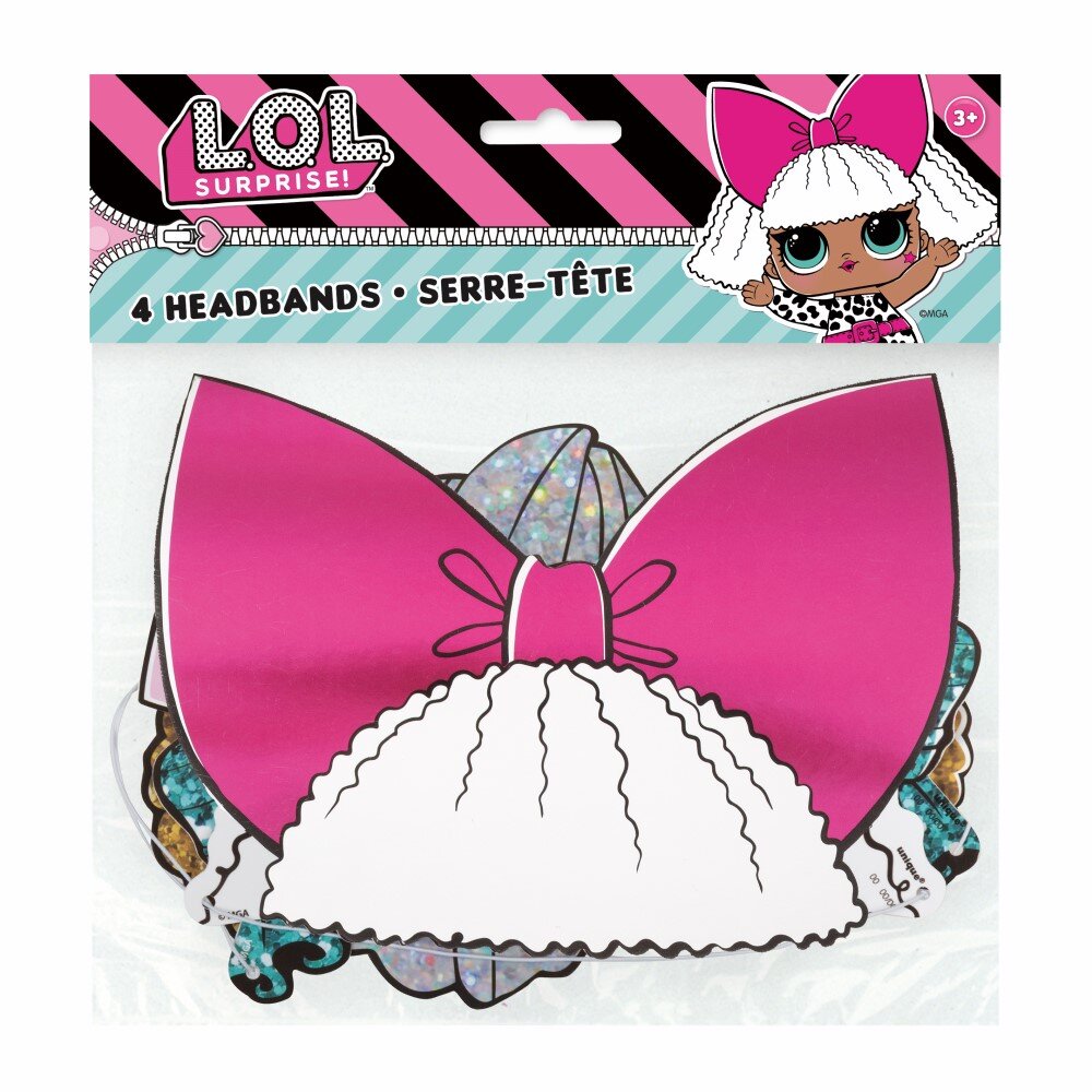 LOL Suprise - Tiaraer 4 stk