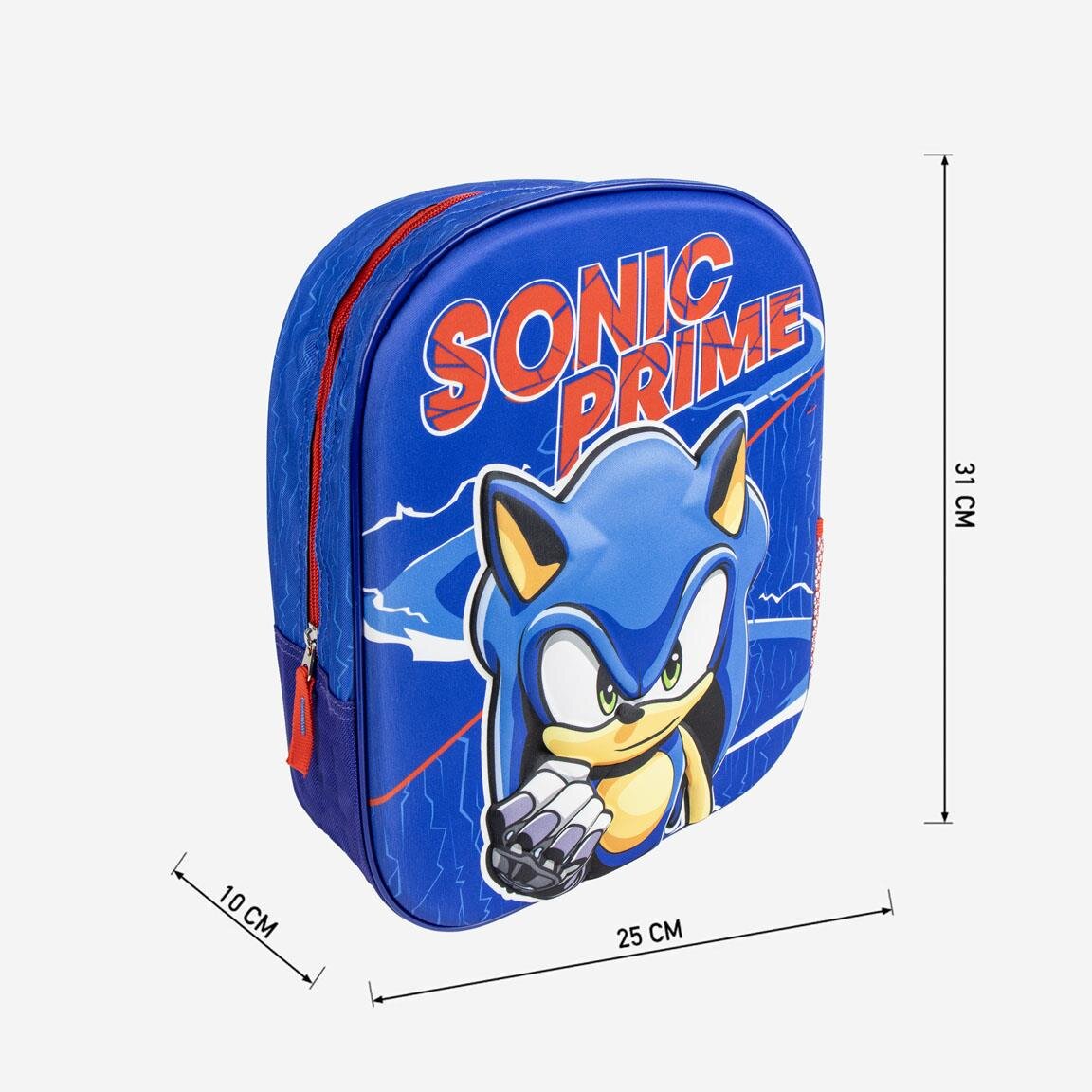 Sonic - Børnerygsæk med 3D-effekt